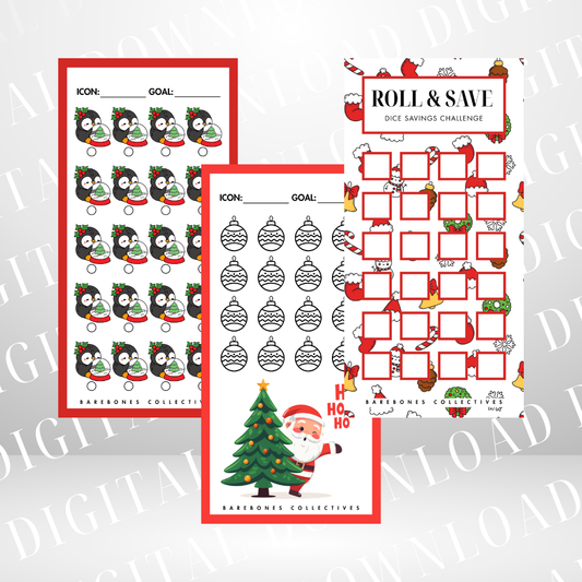 #8 Christmas Saving Challenges DIGITAL DOWNLOAD