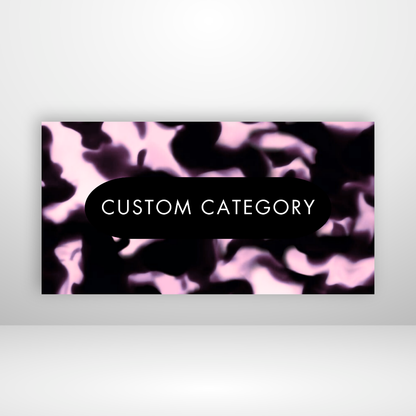 Pink Tortoiseshell Full Coverage Cash Envelopes Labels Set of 3