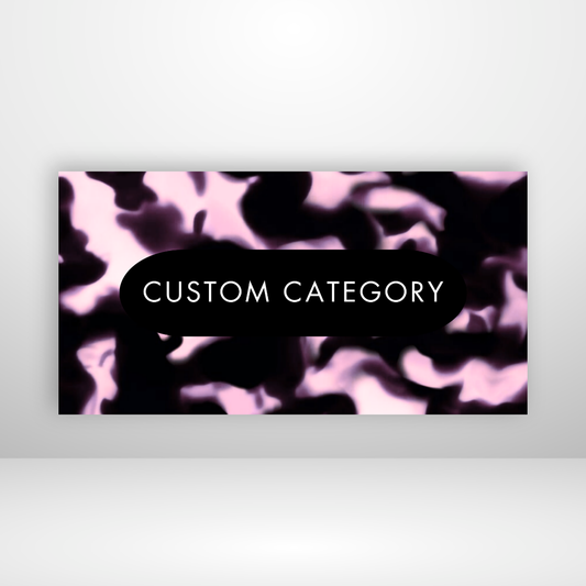 Pink Tortoiseshell Full Coverage Cash Envelopes Labels Set of 3