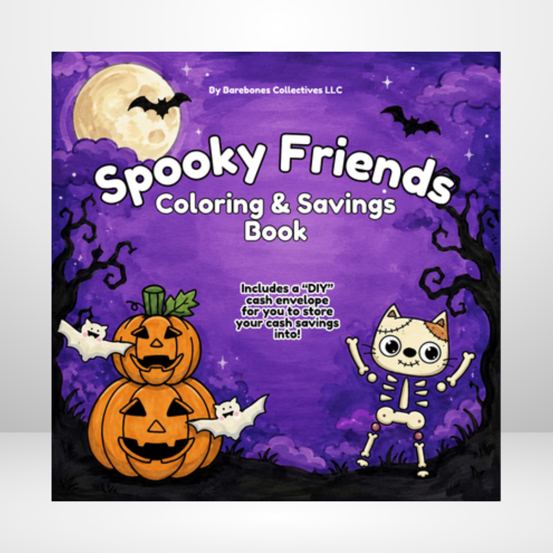 Coloring & Savings Book
