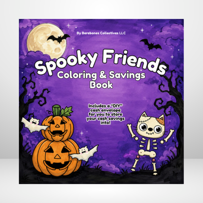 Coloring & Savings Book