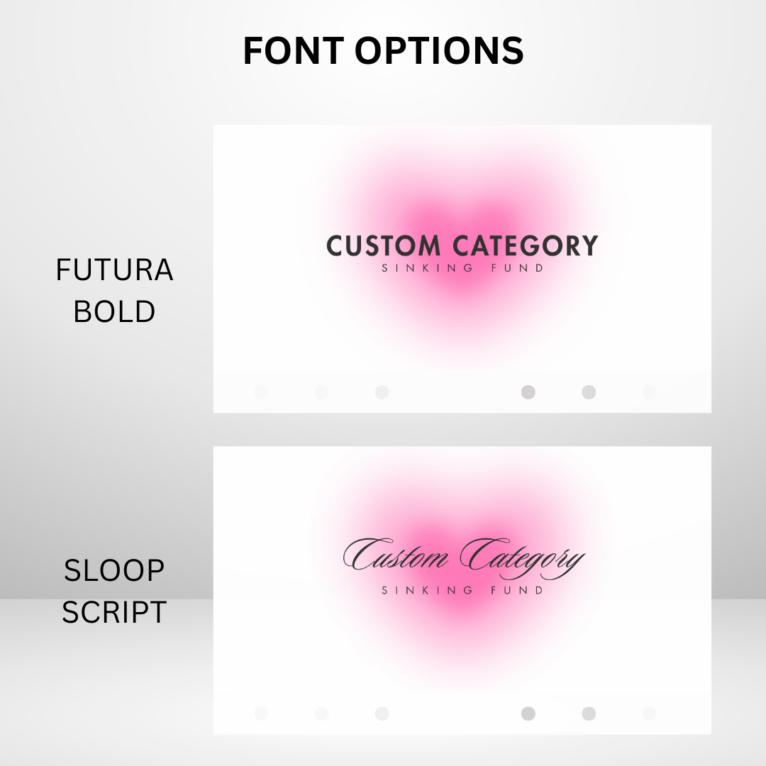 Style #BC15 Handmade Cash Envelope Personal Size Set of 3