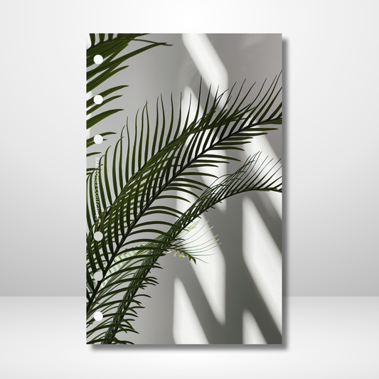 Palm Shadows Linen Dashboard