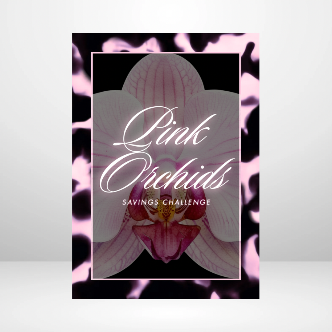 Pink Orchid Savings Challenges Binder Set - PRE ORDER