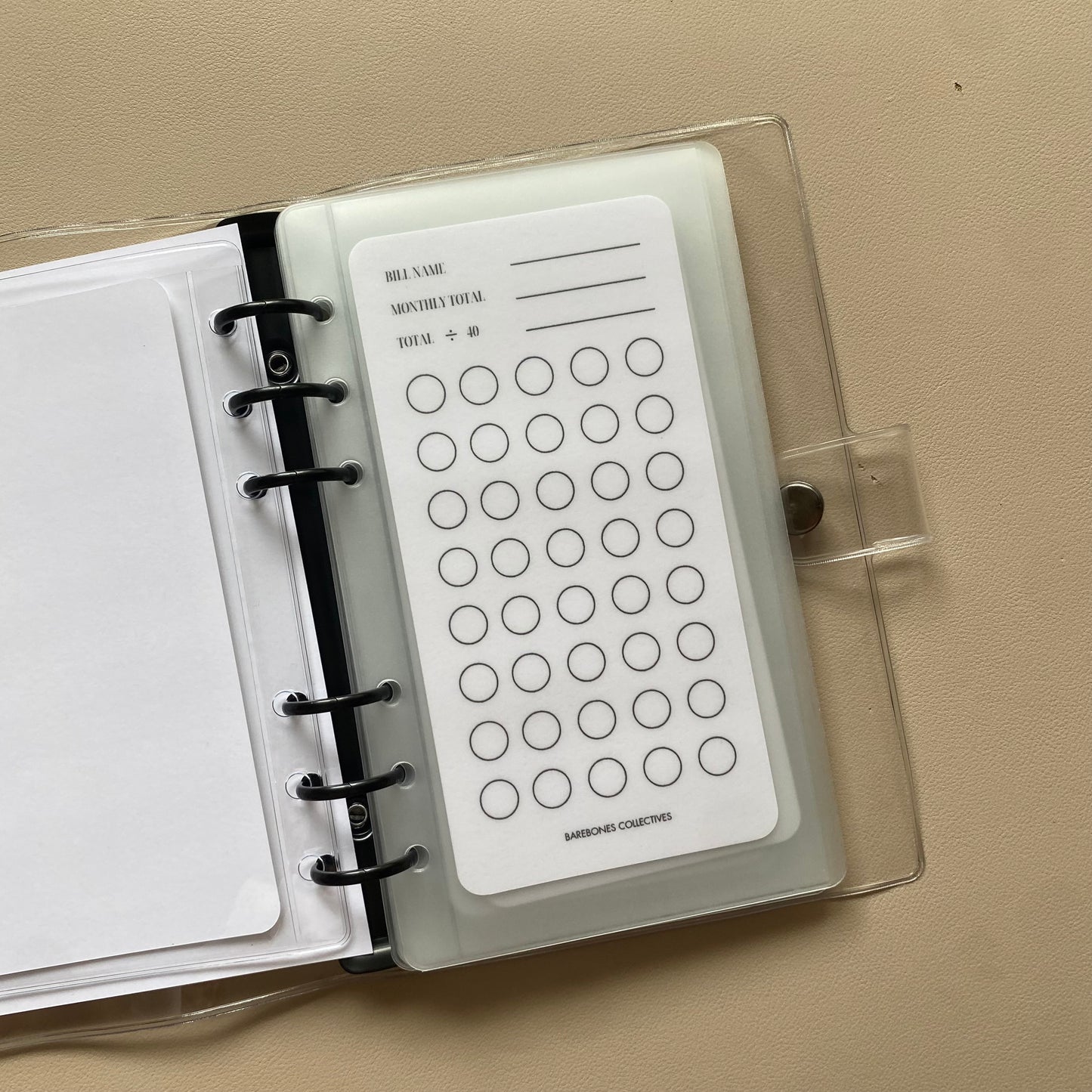One Month Ahead A6 Savings Challenge Binder Bundle