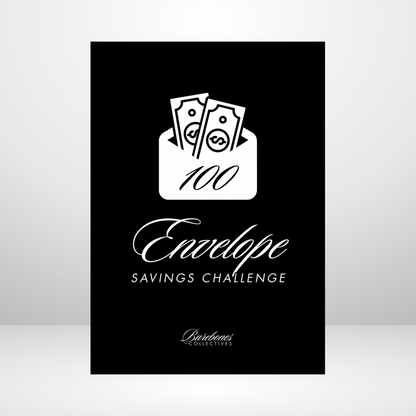 100 Envelope Barebones Savings Challenge A5 Version 1