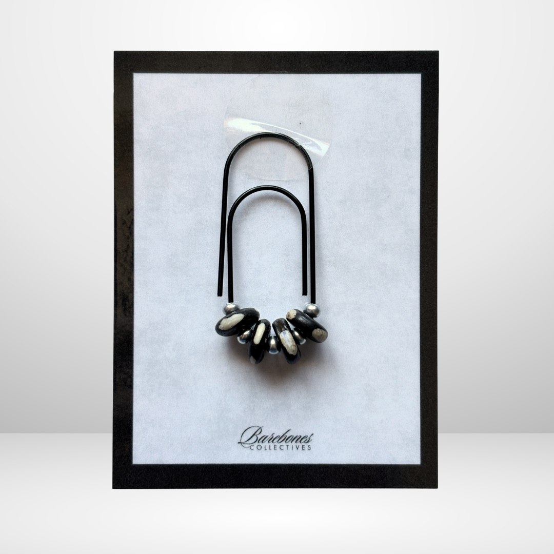 Black Tide Paper Clip Charm
