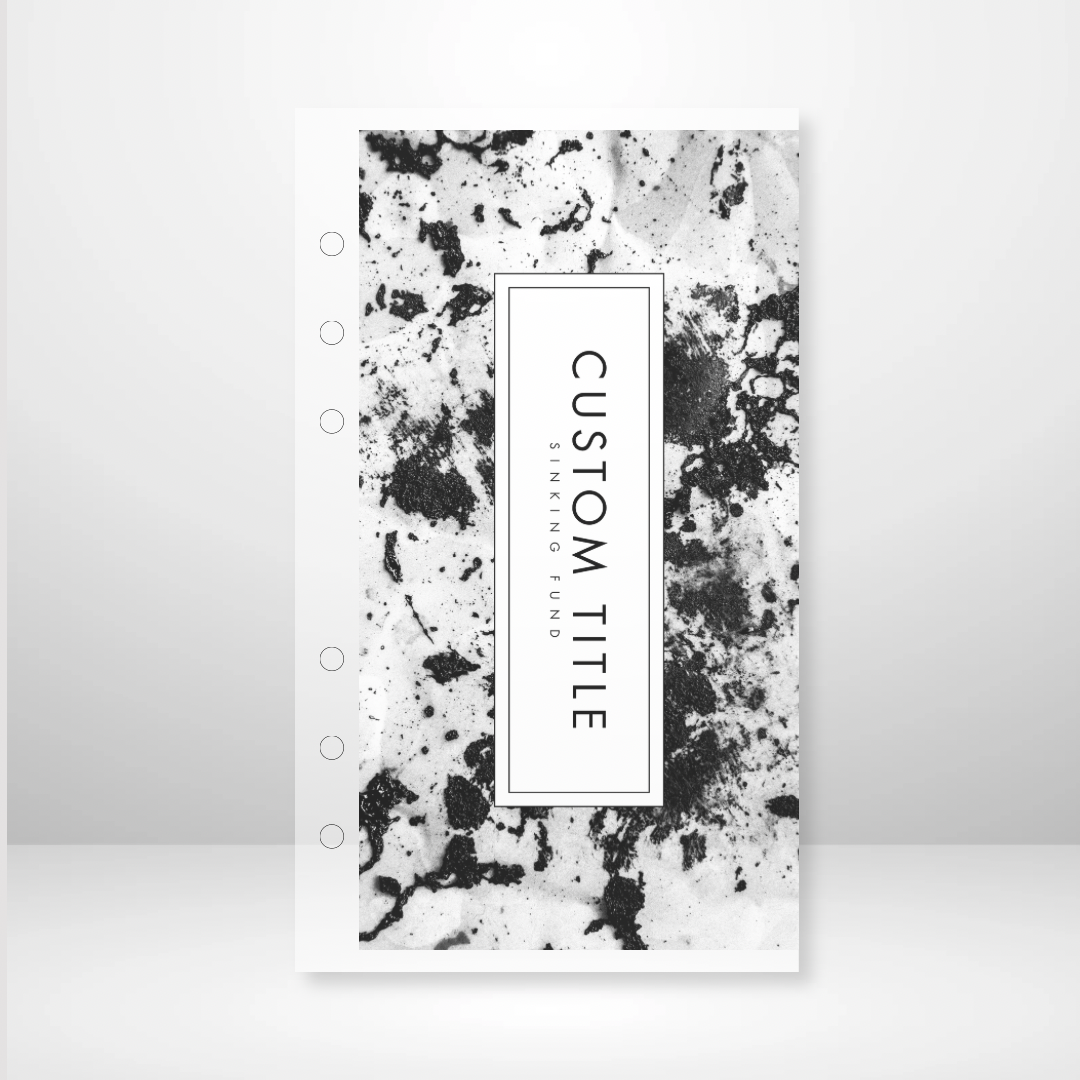Acid Washed Matte Cash Envelopes