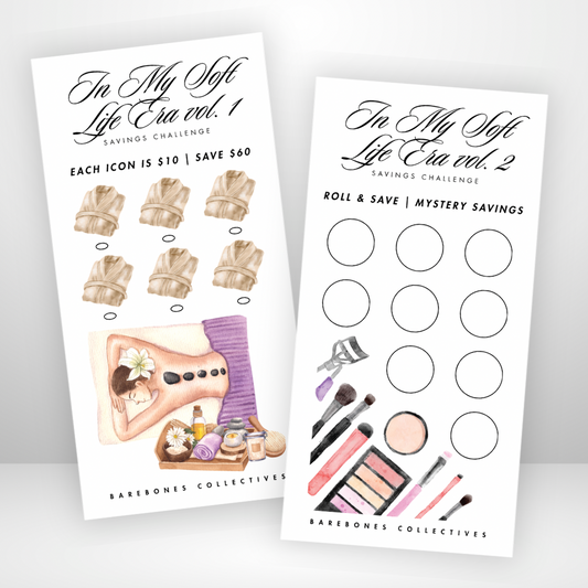 In My Soft Life Era Savings Challenge & Envelope Set