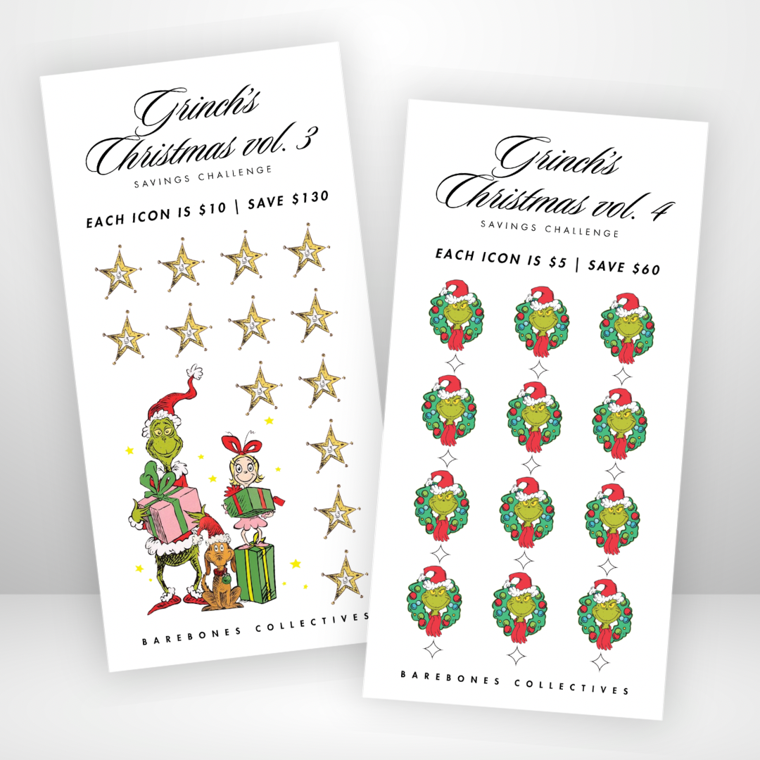 Grinch’s Christmas Savings Challenge & Envelope Set