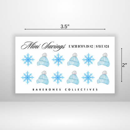 Frost Bite Mini Savings Challenge Save $24