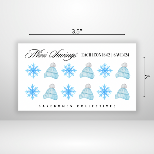 Frost Bite Mini Savings Challenge Save $24