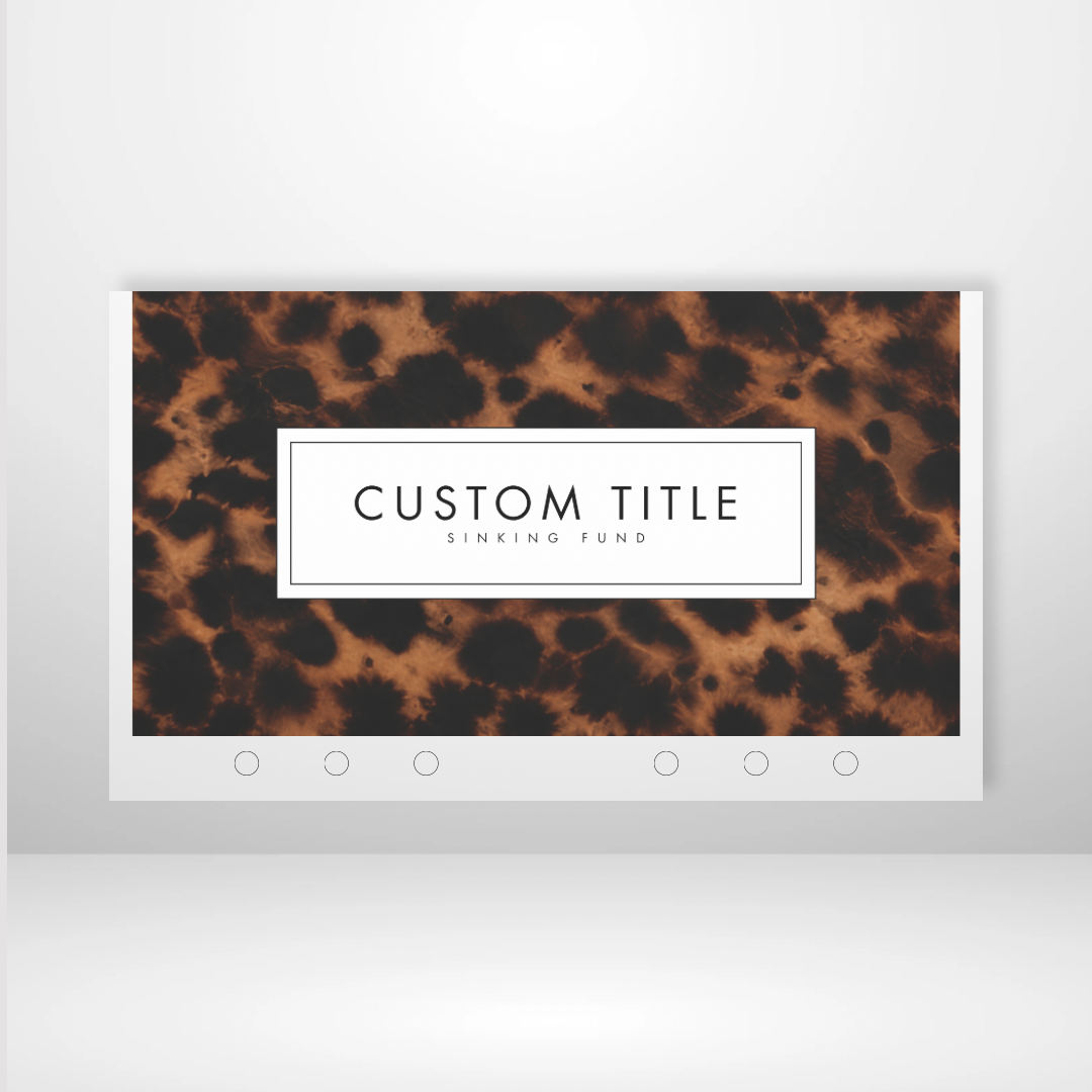 Amber Dreams Matte Cash Envelopes