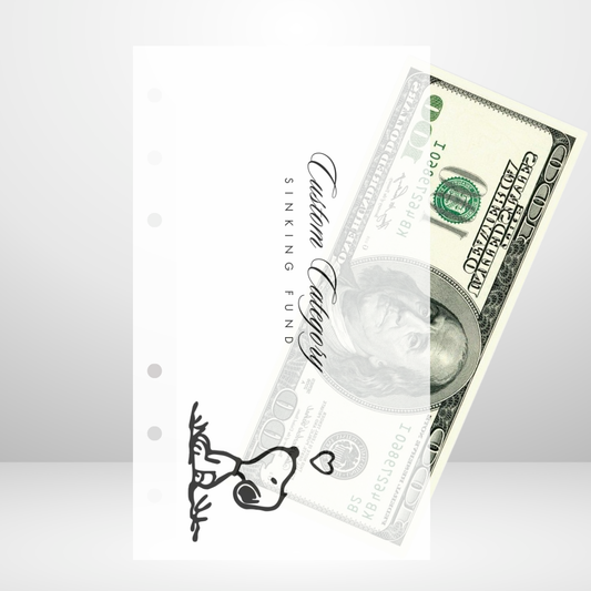 Style #BC15 Handmade Cash Envelope Personal Size Set of 3