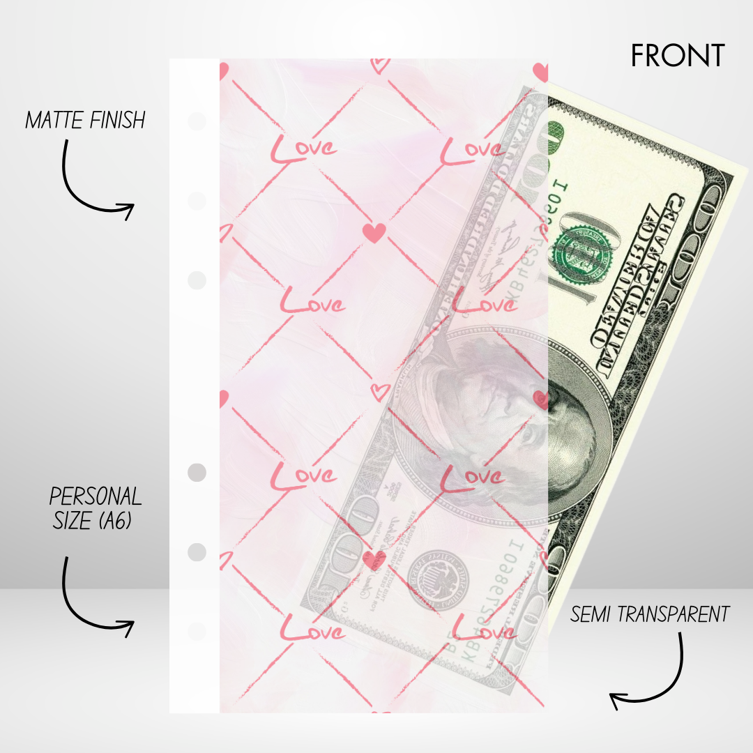 The Valentine Collection Savings Challenge & Envelope Set