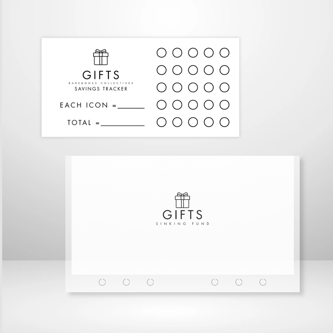 Gifts - Matte Cash Envelope + Savings Trackers