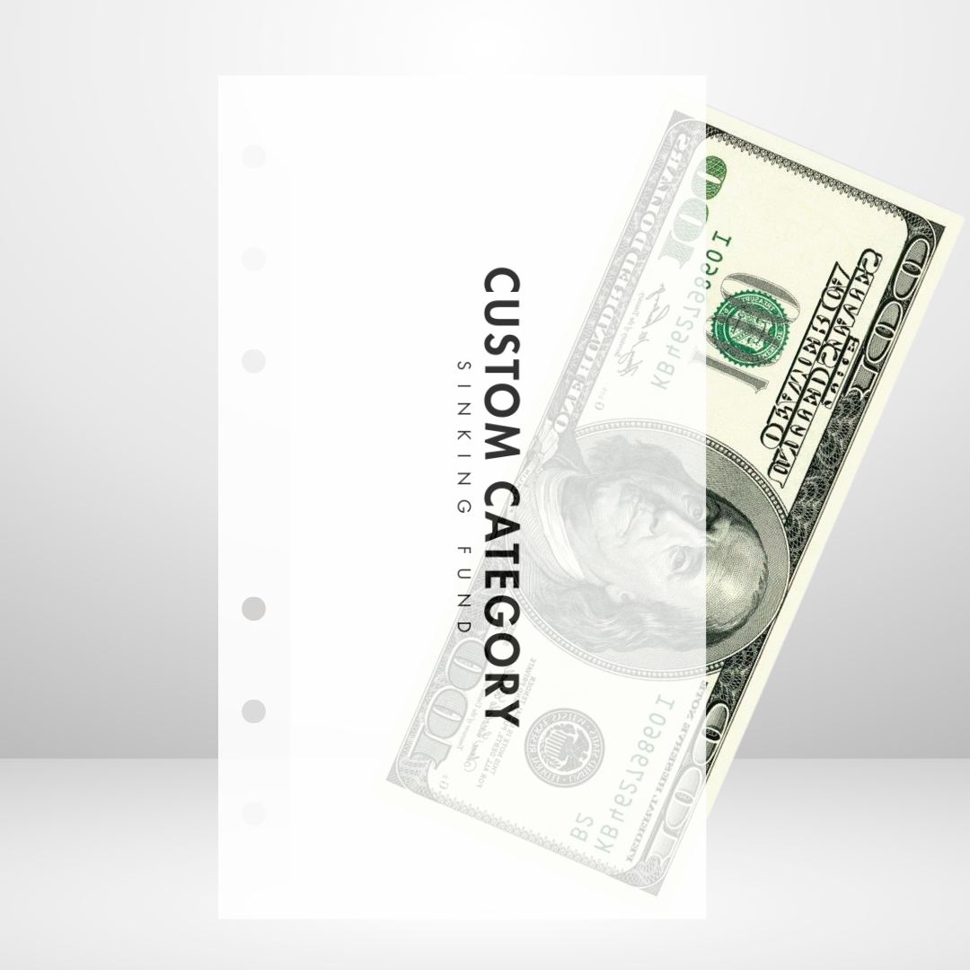 Style #BC4 Handmade Cash Envelope Personal Size Set of 3