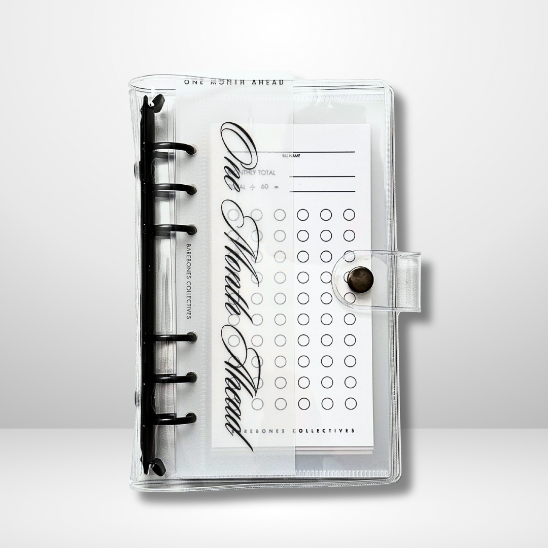 One Month Ahead Customizable Version - Savings Binder Bundle