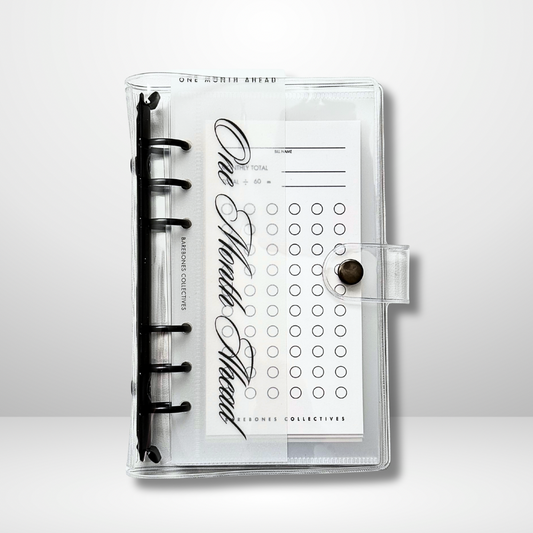 One Month Ahead Customizable Version - Savings Binder Bundle