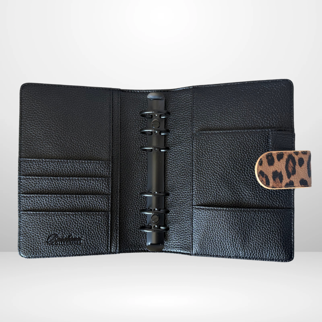 The Leopard Barebones Personal Size Binder