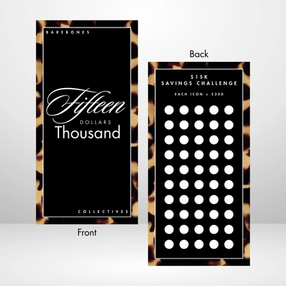 Minimal Effort Series Brown Tortoiseshell Savings Challenge
