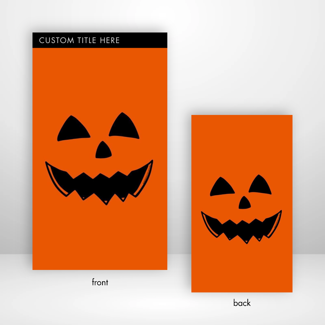 Pumpkin Face Full Tabbed Dashboard