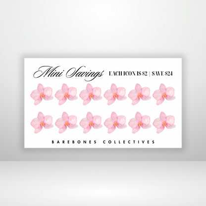 Orchids Mini Savings Challenge Save $24