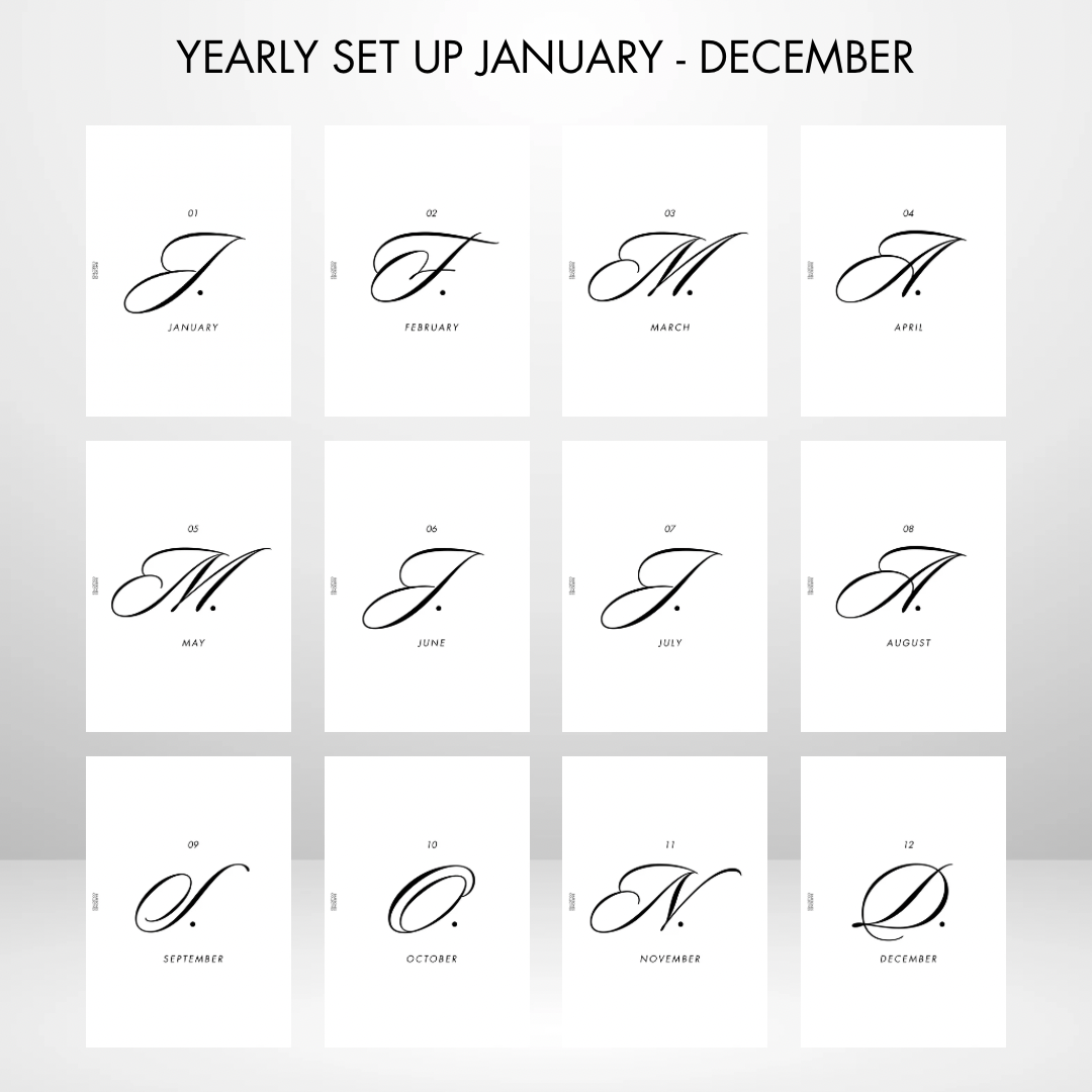 Barebones Budget Planner A5 Inserts