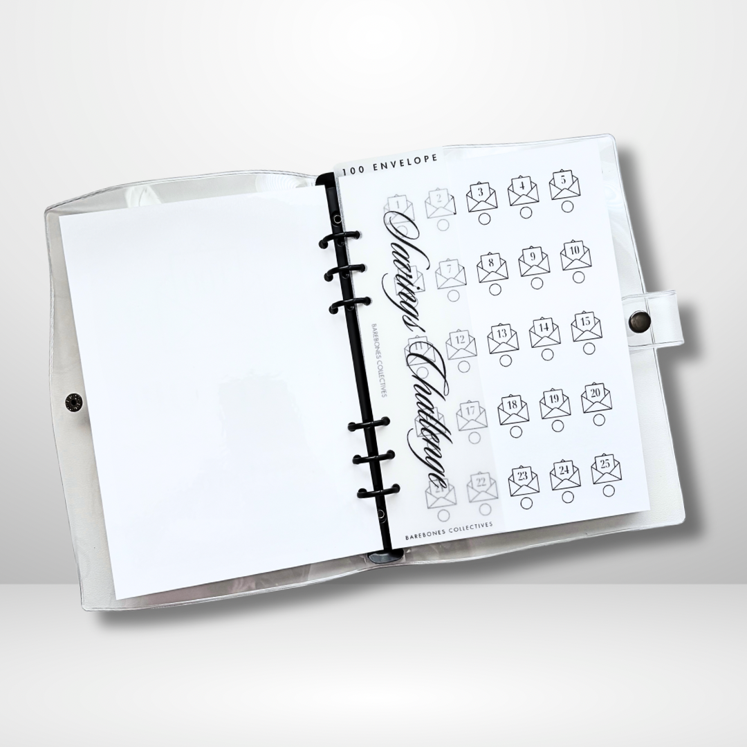 100 Envelope Savings Challenge Size A5 Save $5,050