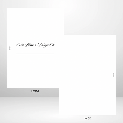 Barebones Budget Planner A5 Inserts