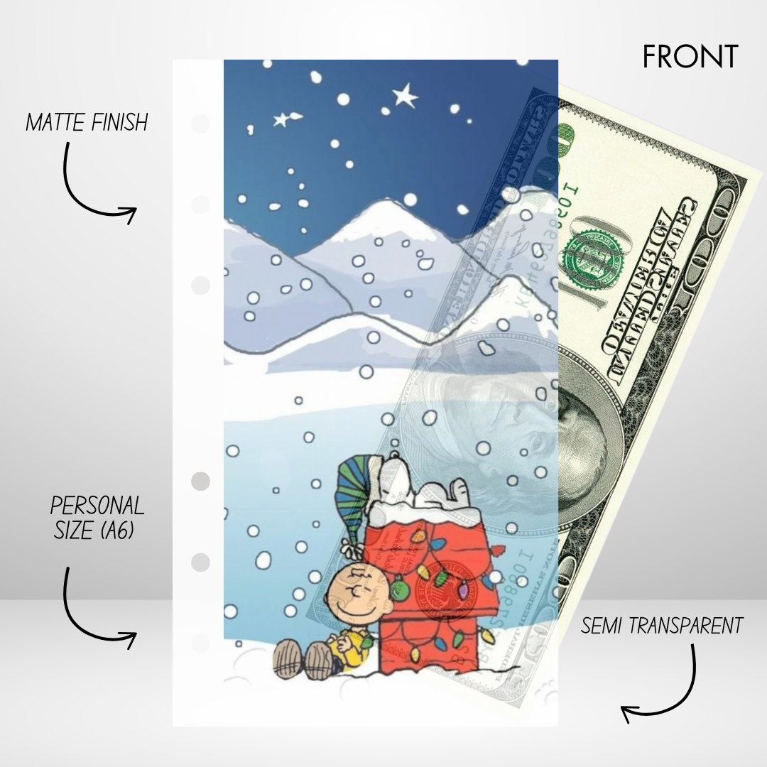 Snoopy’s Christmas Savings Challenge & Envelope Set
