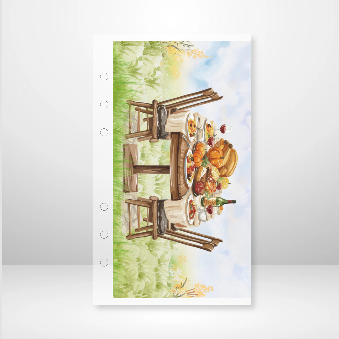 Thanksgiving Handmade Cash Envelope