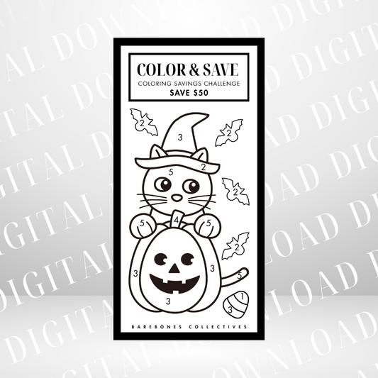 #8 Halloween Saving Challenges DIGITAL DOWNLOAD