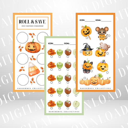 #10 Halloween Saving Challenges DIGITAL DOWNLOAD