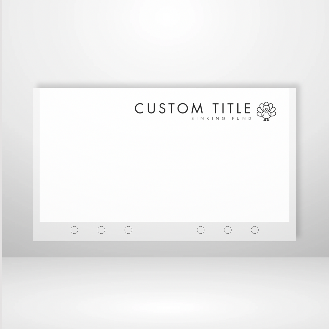 Simply Stated Top Right Matte Cash Envelopes