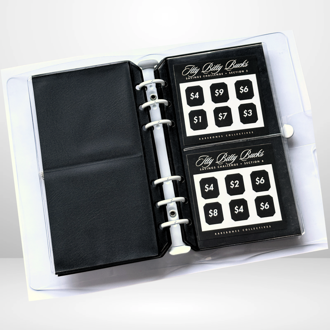 Itty Bitty Bucks Saving Challenges and Envelopes Bundle