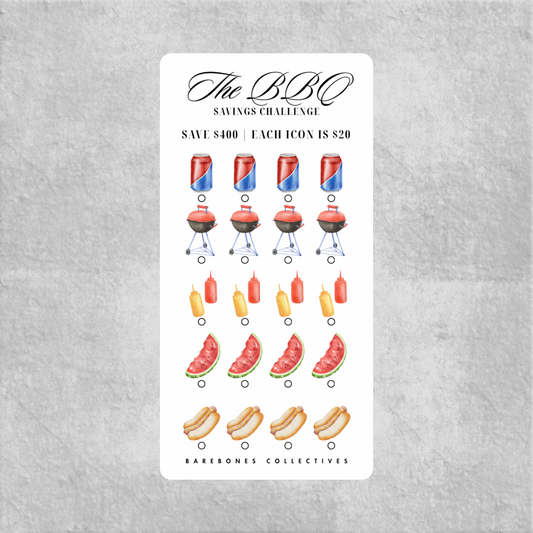 The BBQ Savings Challenge Save $400