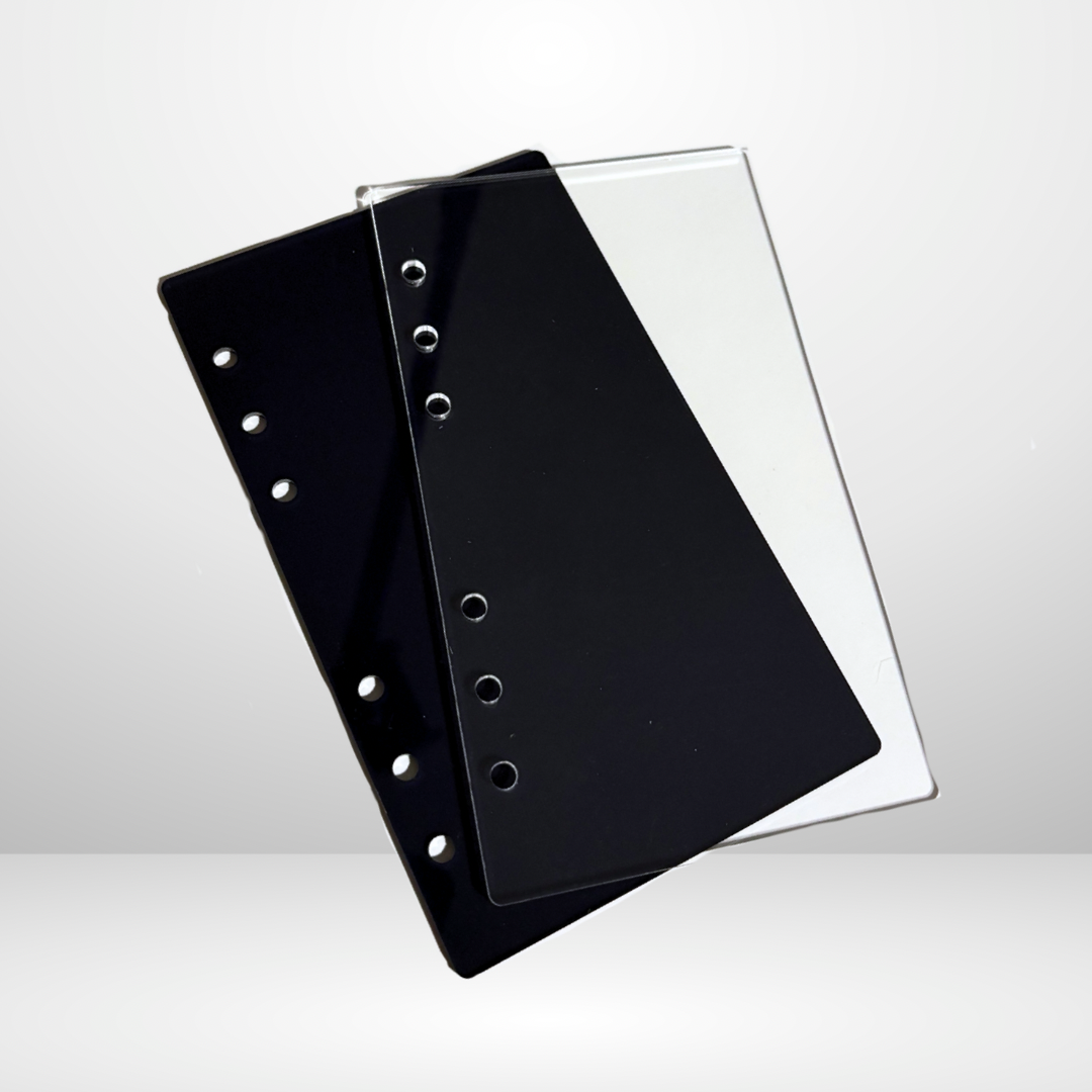 The Barebones Acrylic Personal Size Binder Set