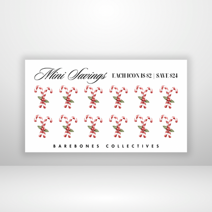 Candy Canes Mini Savings Challenge Save $24