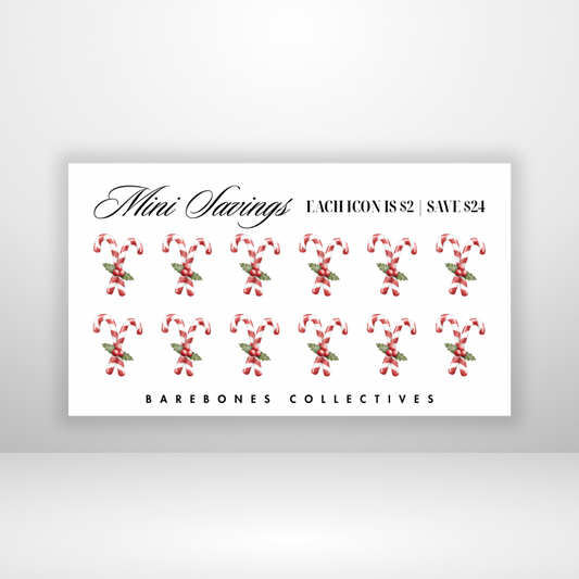 Candy Canes Mini Savings Challenge Save $24