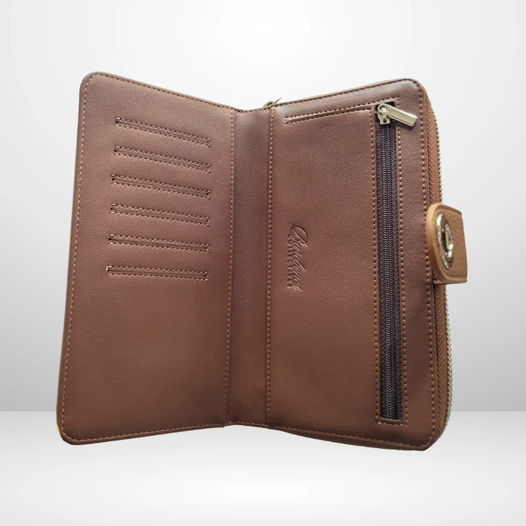 Barebones Signature Wallet in Smoked Saddle PRE-ORDER