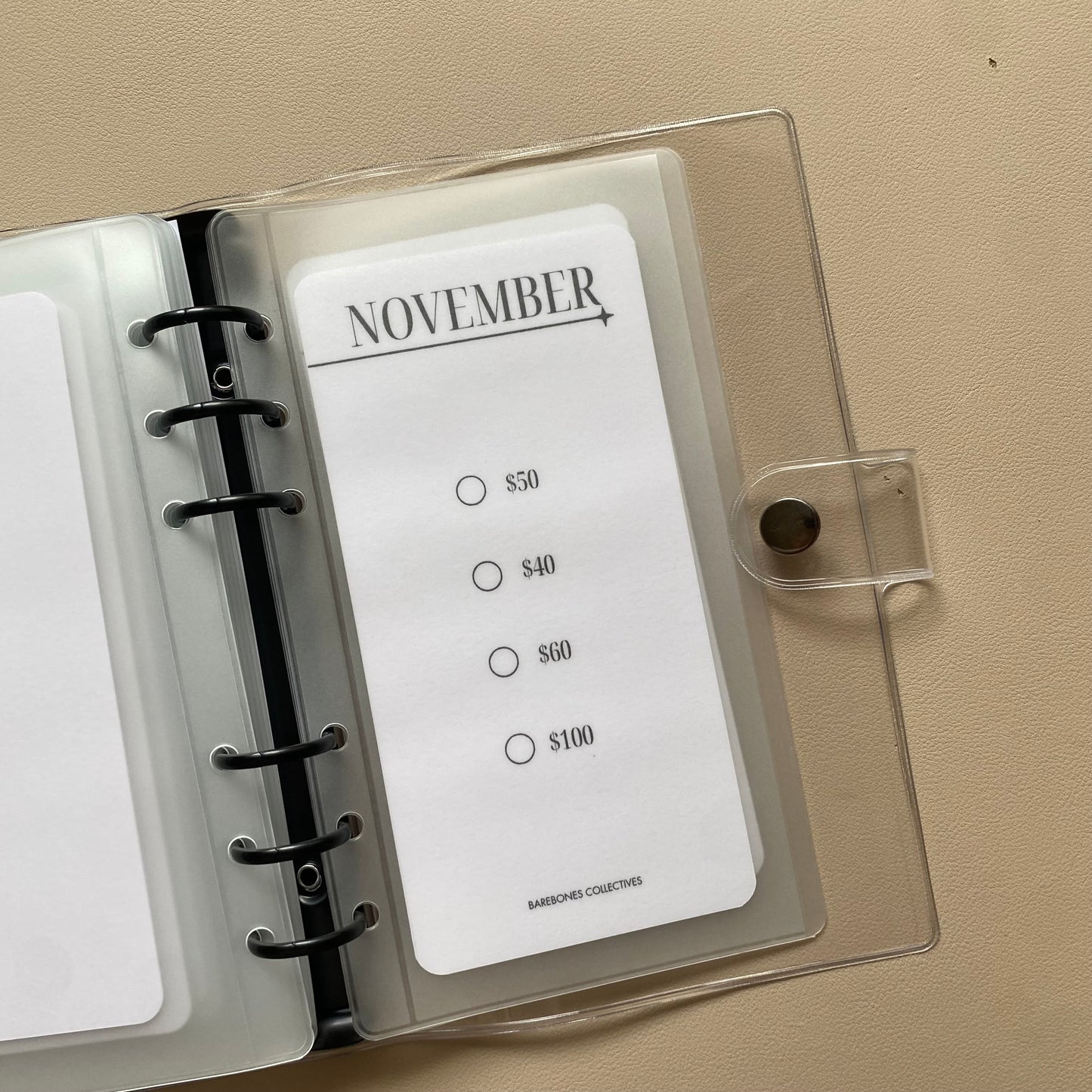 12 Month A6 Savings Challenge Binder Bundle