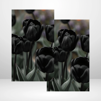 Black Tulips Soft Touch Dashboard