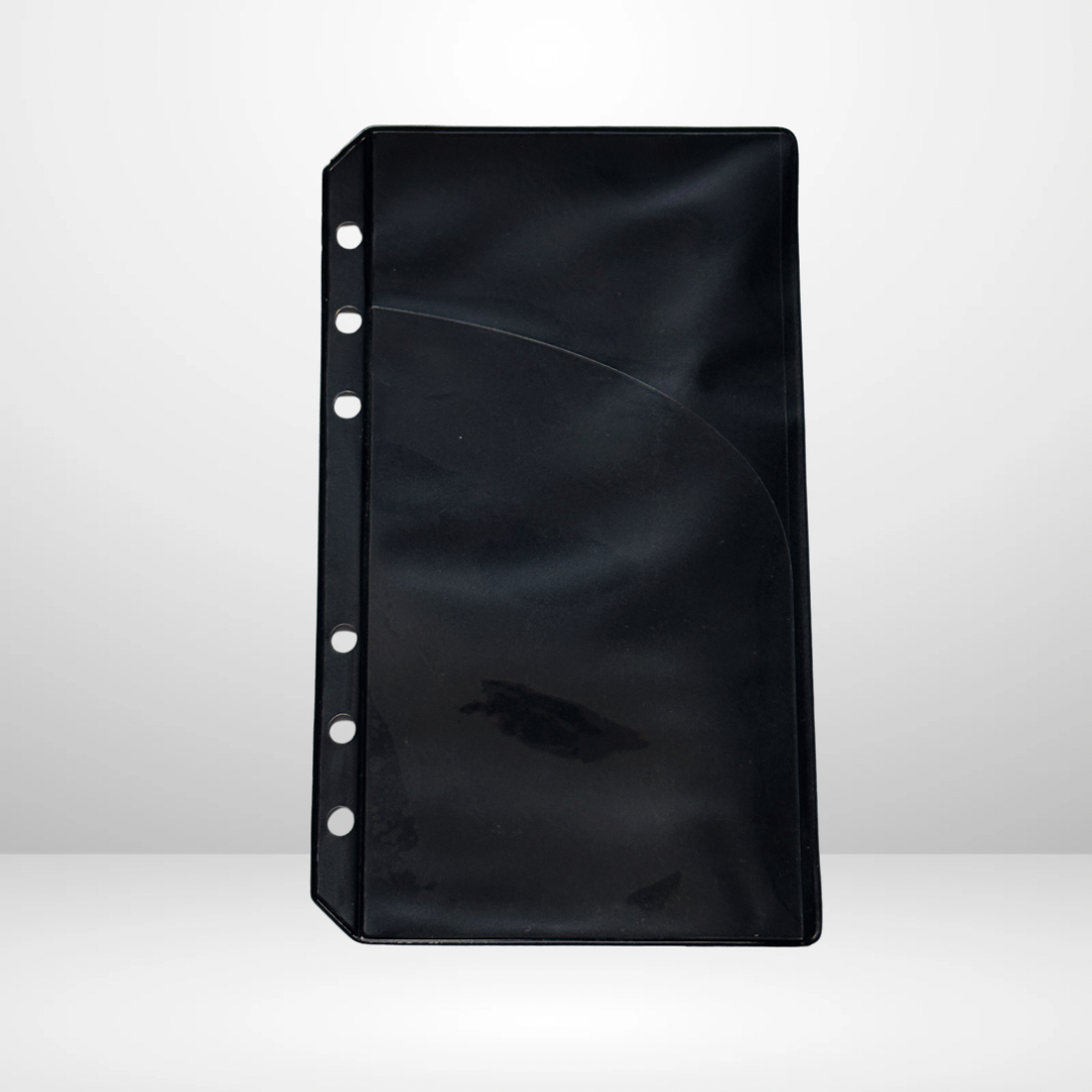 Noir Half Moon + 1 Pocket Cash Envelopes Set of 6