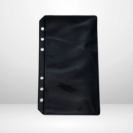 Noir Half Moon + 1 Pocket Cash Envelopes Set of 6