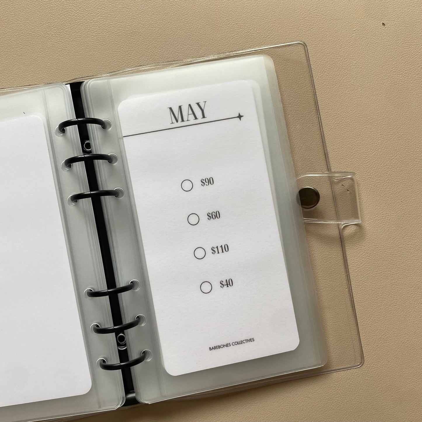 12 Month A6 Savings Challenge Binder Bundle