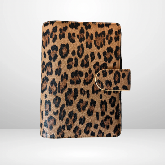 The Leopard Barebones Personal Size Binder