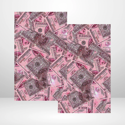 Pink Cash Soft Touch Dashboard