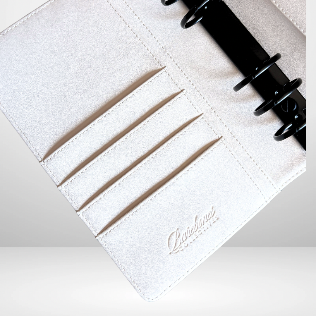 The Millionaire Mindset Barebones Binder in Pearl Croc - PRE ORDER IS OPEN