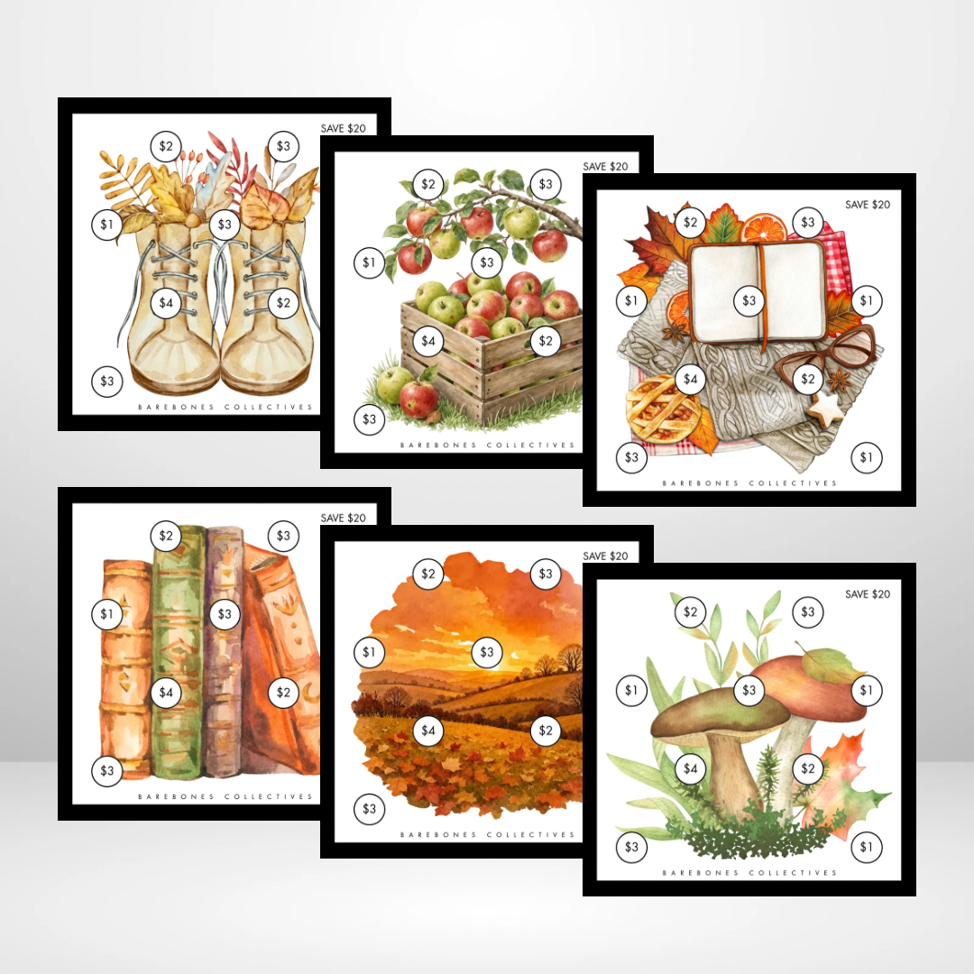 Autumn Breeze Savings Challenge Set of 6